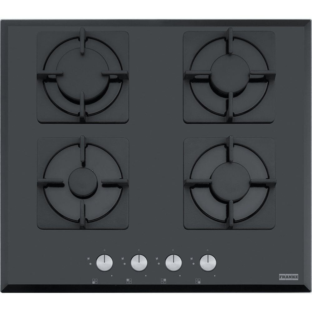 FRANKE SMART LİNEAR SQUARE FHNS 604 4G BK C CRİSTALLO NERO CAM OCAK