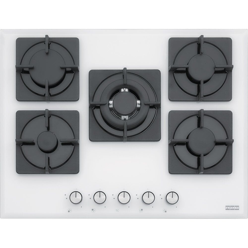 FRANKE SMART LİNEAR SQUARE FHNS 705 4G TC WH C WHİTE GLASS CAM OCAK