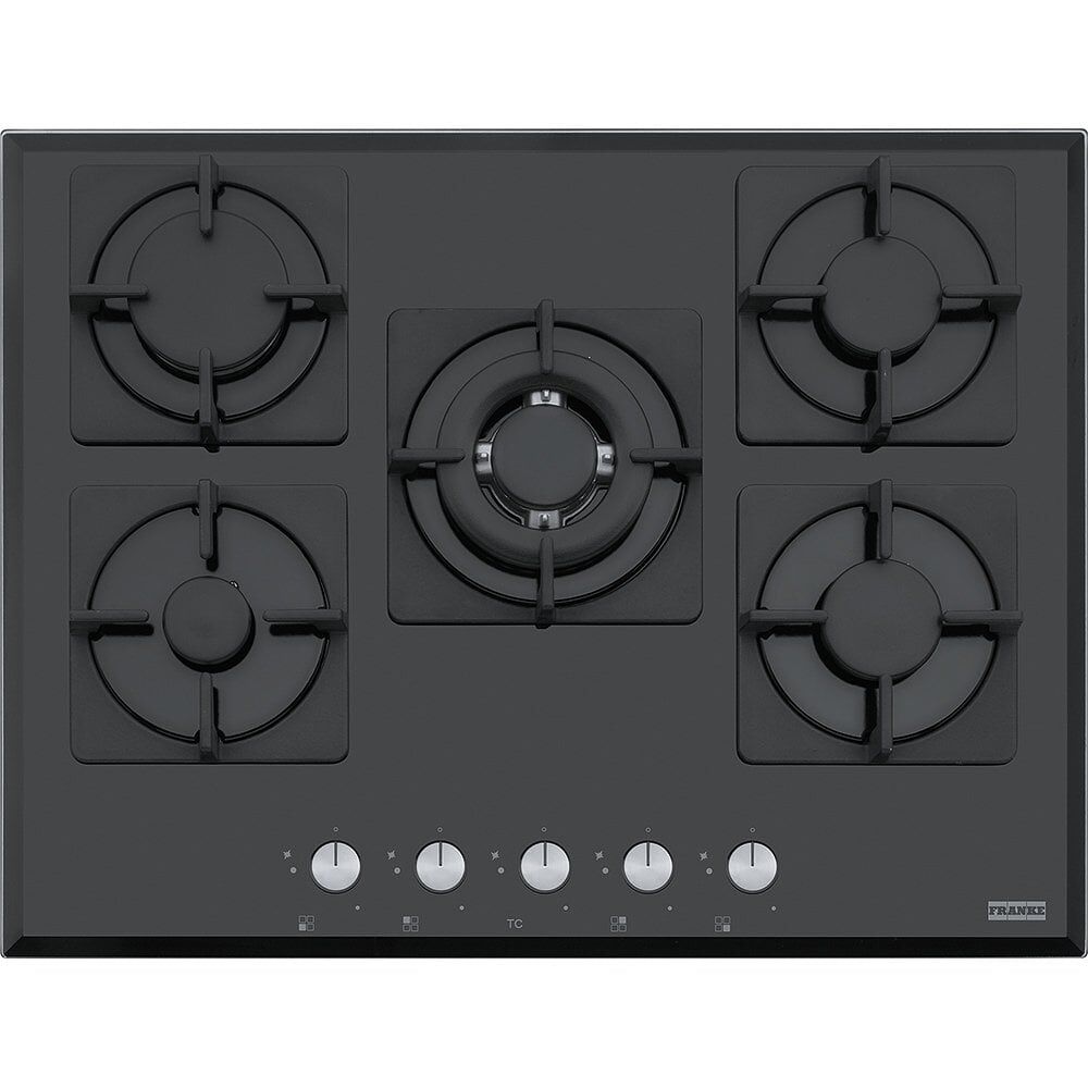 FRANKE SMART LİNEAR SQUARE FHNS 705 4G TC BK C CRİSTALLO NERO CAM OCAK