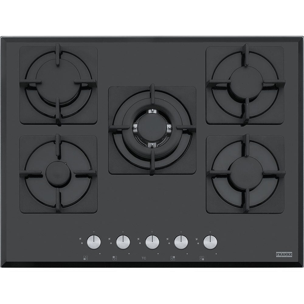 FRANKE SMART LİNEAR SQUARE FHNS 705 4G TC BK C CRİSTALLO NERO CAM OCAK