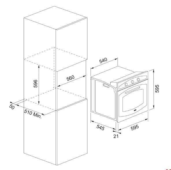TEŞHİR FRANKE FCO 86 H MB FIRIN