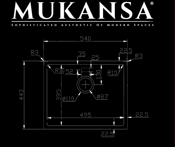 MUKANSA AKILLI MUK-TOYA-4454 TOYA KITCHEN ONEBOX360 KOMPAKT EVİYE SETİ