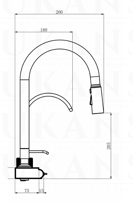 MUKANSA  DİJİ HANDMADE 3+1 MM KITCHEN SINK AKILLI EVİYE