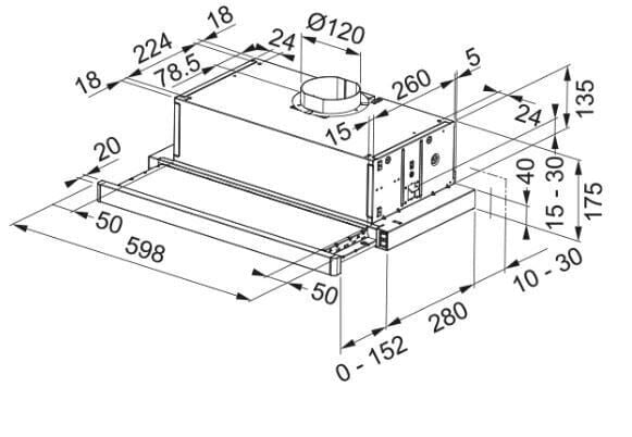 TEŞHİR FRANKE FTC 6032 GR/XS V2/600 ASPİRATÖR