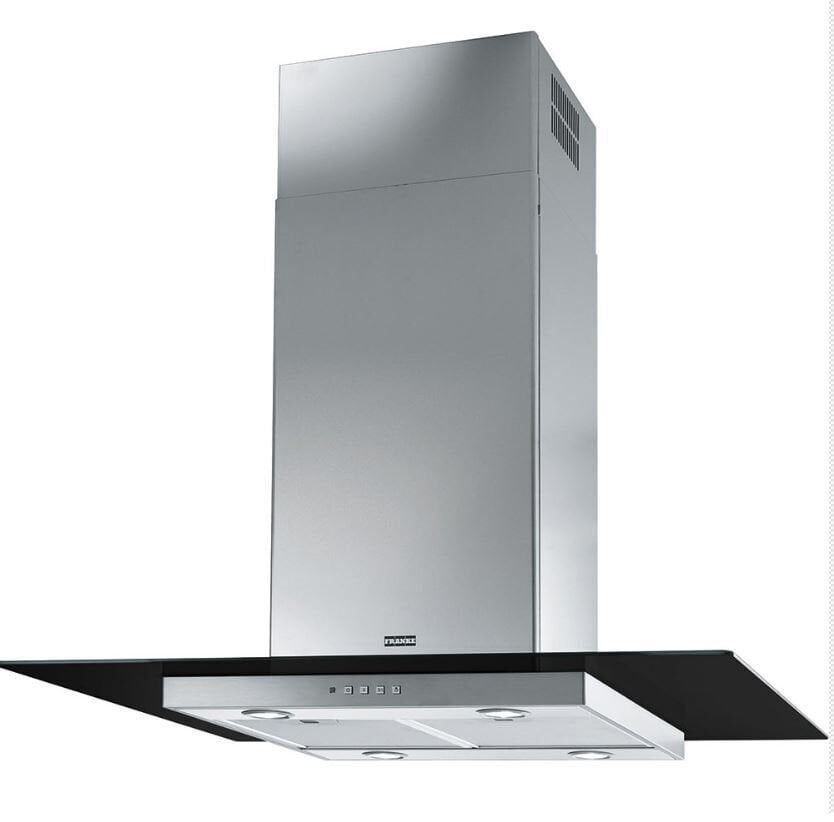 TEŞHİR FRANKE FGL 915 I BK XS/900 Black Glass/Inox  ADA DAVLUMBAZ