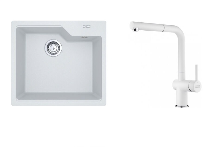 FRANKE URBAN UBG 610-56 TEK GÖZLÜ BİANCO GRANİT EVİYE