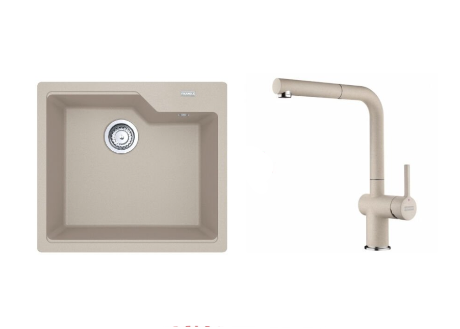 FRANKE URBAN UBG 610-56 TEK GÖZLÜ SAHARA GRANİT EVİYE