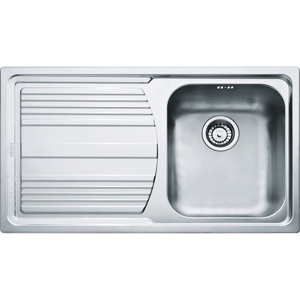 FRANKE LOGİCA LİNE LLX 611-L PASLANMAZ ÇELİK SOL DAMLALIKLI EVYE