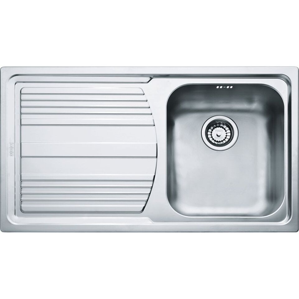 FRANKE LOGİCA LİNE LLX 611-L PASLANMAZ ÇELİK SOL DAMLALIKLI EVYE
