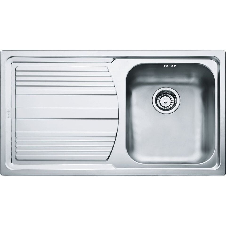 FRANKE LOGİCA LİNE LLX 611-L PASLANMAZ ÇELİK SOL DAMLALIKLI EVYE