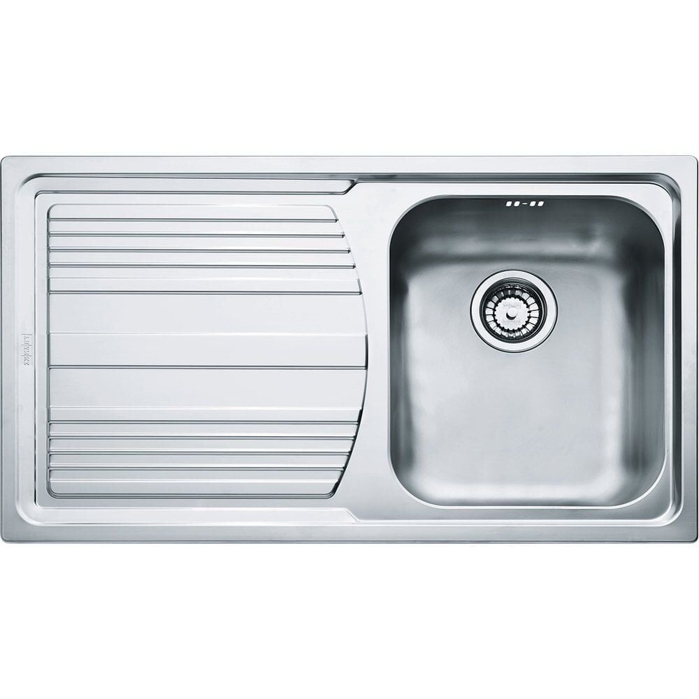 FRANKE LOGİCA LİNE LLL 611 DEKOR SOL DAMLALIKLI EVYE