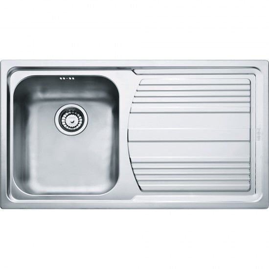 FRANKE LOGİCA LİNE LLL 611 DEKOR SAĞ DAMLALIKLI EVİYE