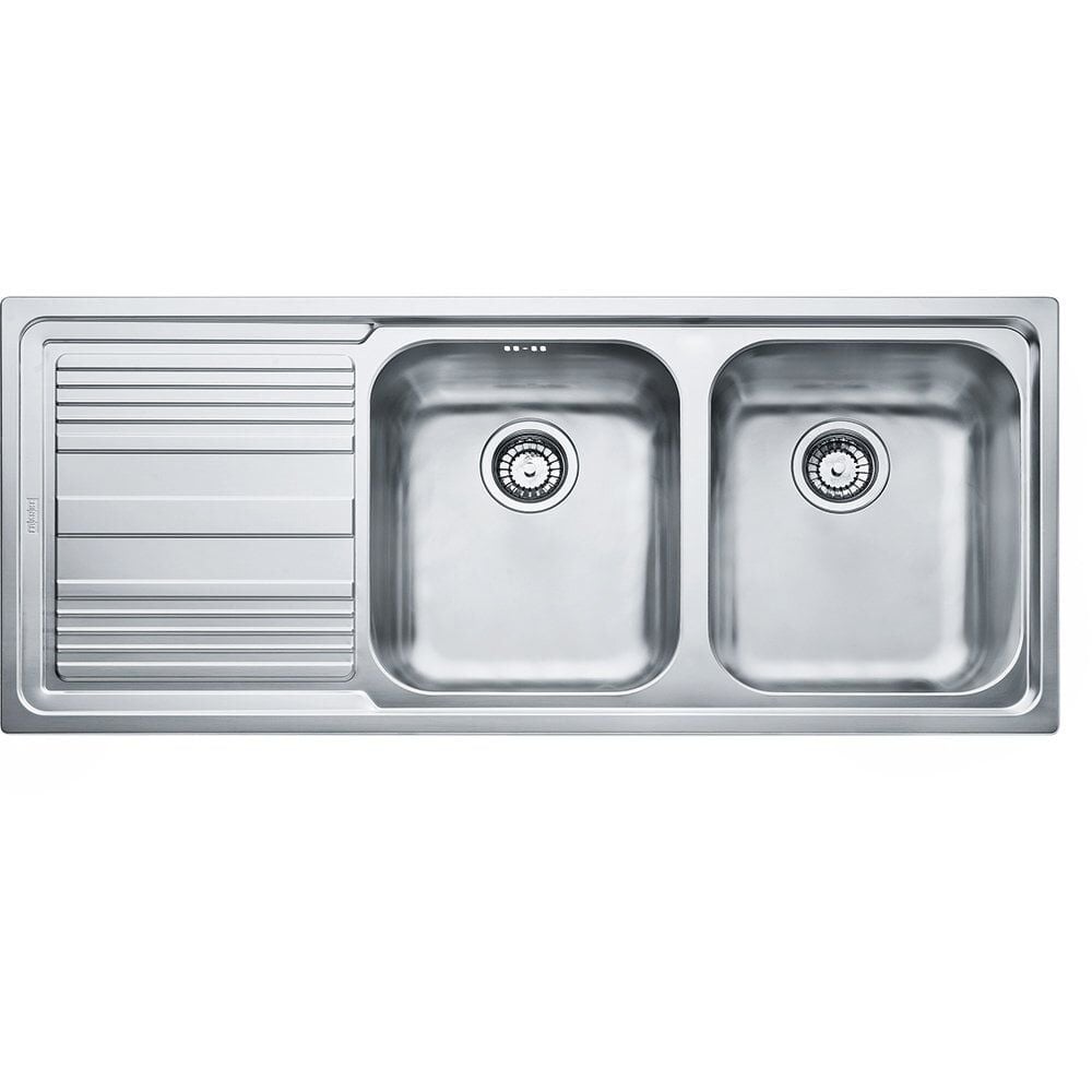 FRANKE LOGİCA LİNE LLL 621 DEKOR SOL DAMLALIKLI EVİYE
