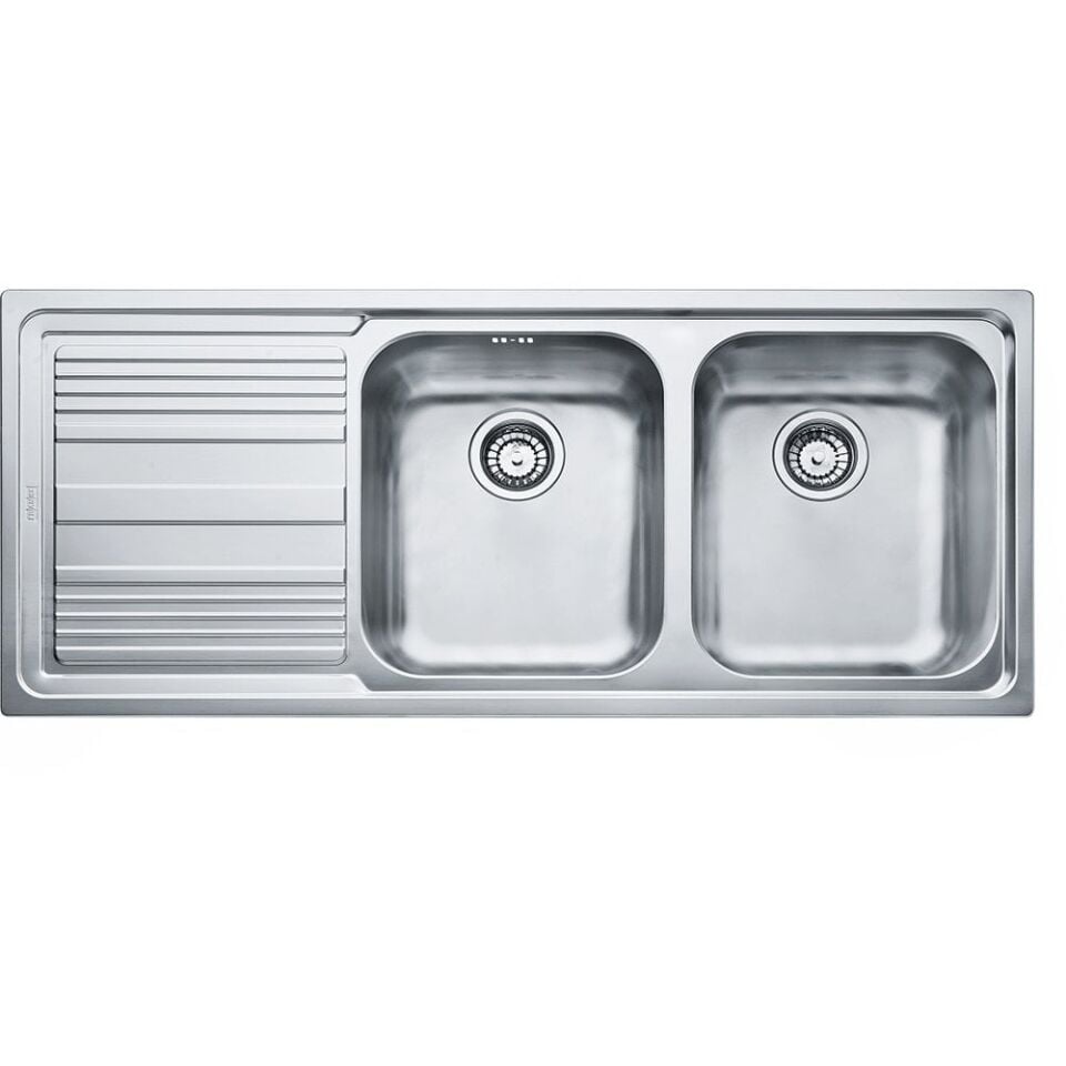 FRANKE LOGİCA LİNE LLL 621 DEKOR SOL DAMLALIKLI EVİYE