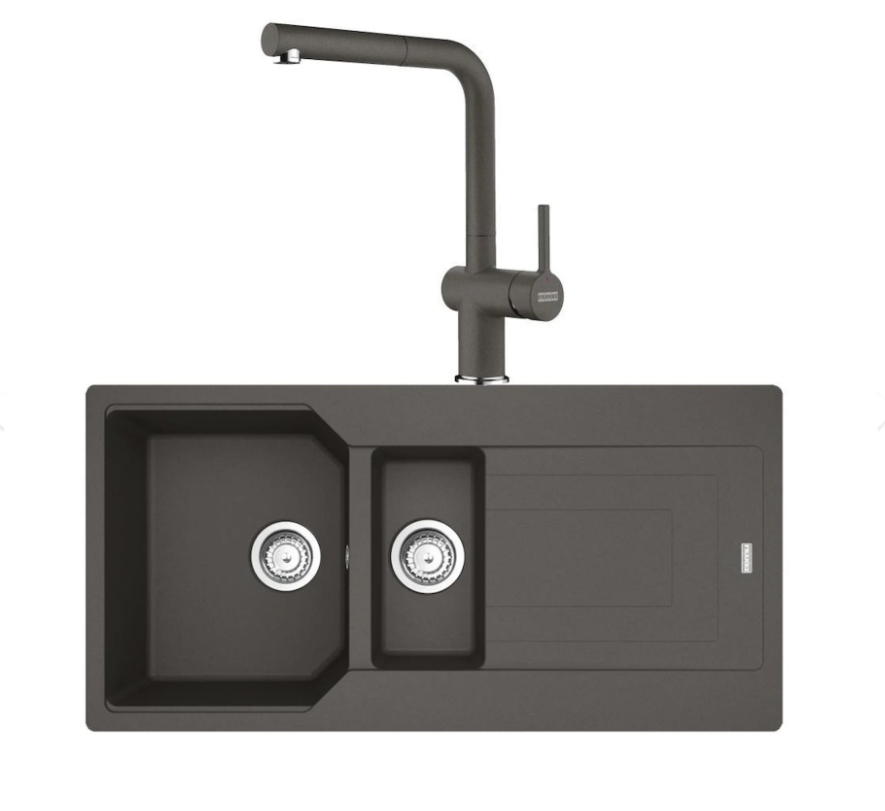 FRANKE URBAN UBG 651-100 1,5 GÖZLÜ SLATE GREY GRANİT EVİYE