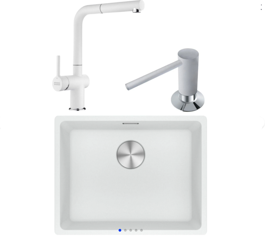FRANKE MARIS MRG 110-52 BİANCO GRANİT EVİYE