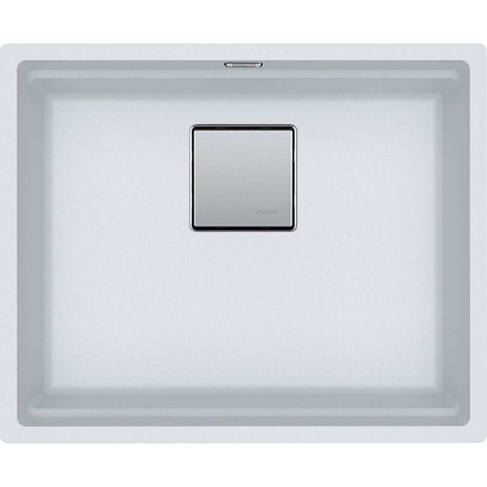 FRANKE KUBUS 2 KNG 110-52 GRANİT BİANCO TEZGAH ALTI EVYE