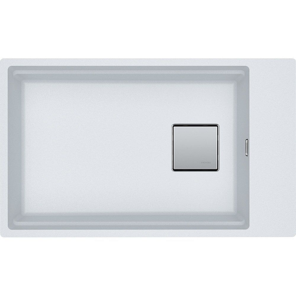 FRANKE KUBUS 2 KNG 110-62 GRANİT BİANCO TEZGAH ALTI EVYE