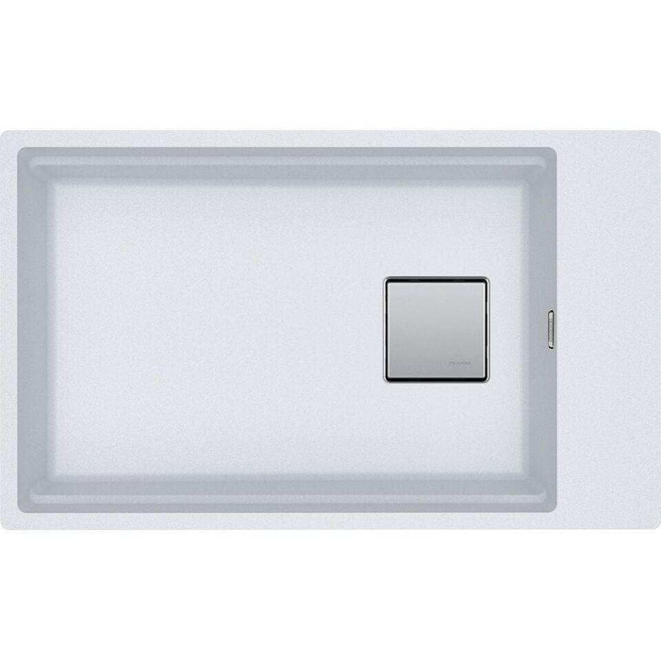 FRANKE KUBUS 2 KNG 110-62 GRANİT BİANCO TEZGAH ALTI EVYE
