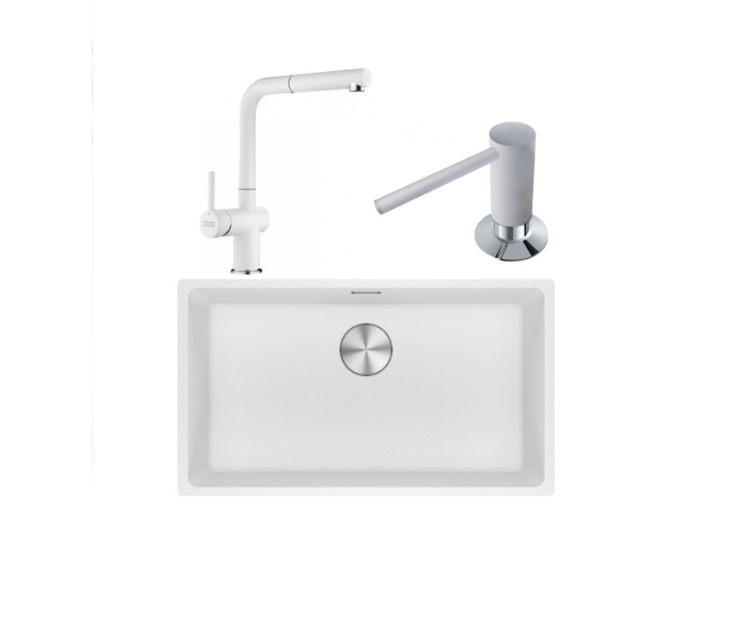 FRANKE MARIS MRG 110-72 BİANCO GRANİT EVİYE