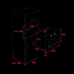 TEKA CLC 855 GM INOX SİYAH CAM ANKASTRE KAHVE MAKİNESİ 41598030