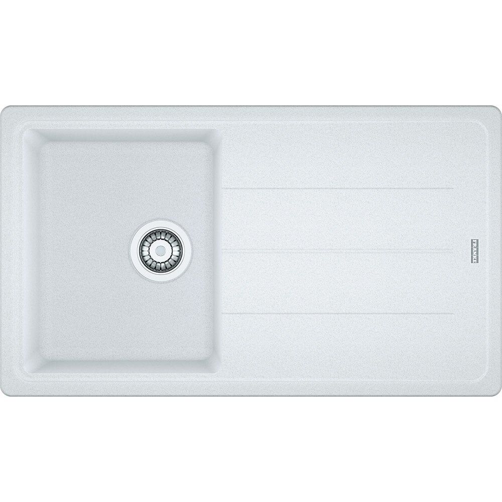 FRANKE BASİS BFG 611-86 GRANİT BİANCO EVYE