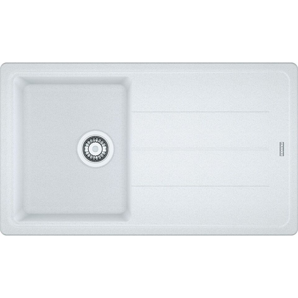 FRANKE BASİS BFG 611-86 GRANİT BİANCO EVYE