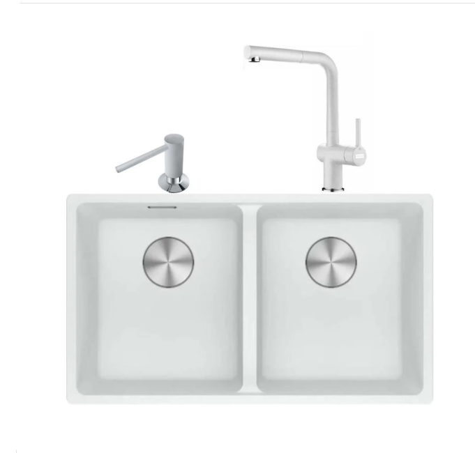 FRANKE MARIS MRG 120-35-35 BİANCO GRANİT EVİYE