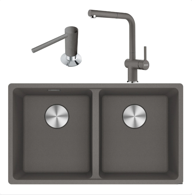 FRANKE MARIS MRG 120-35-35 STONE GREY GRANİT EVİYE
