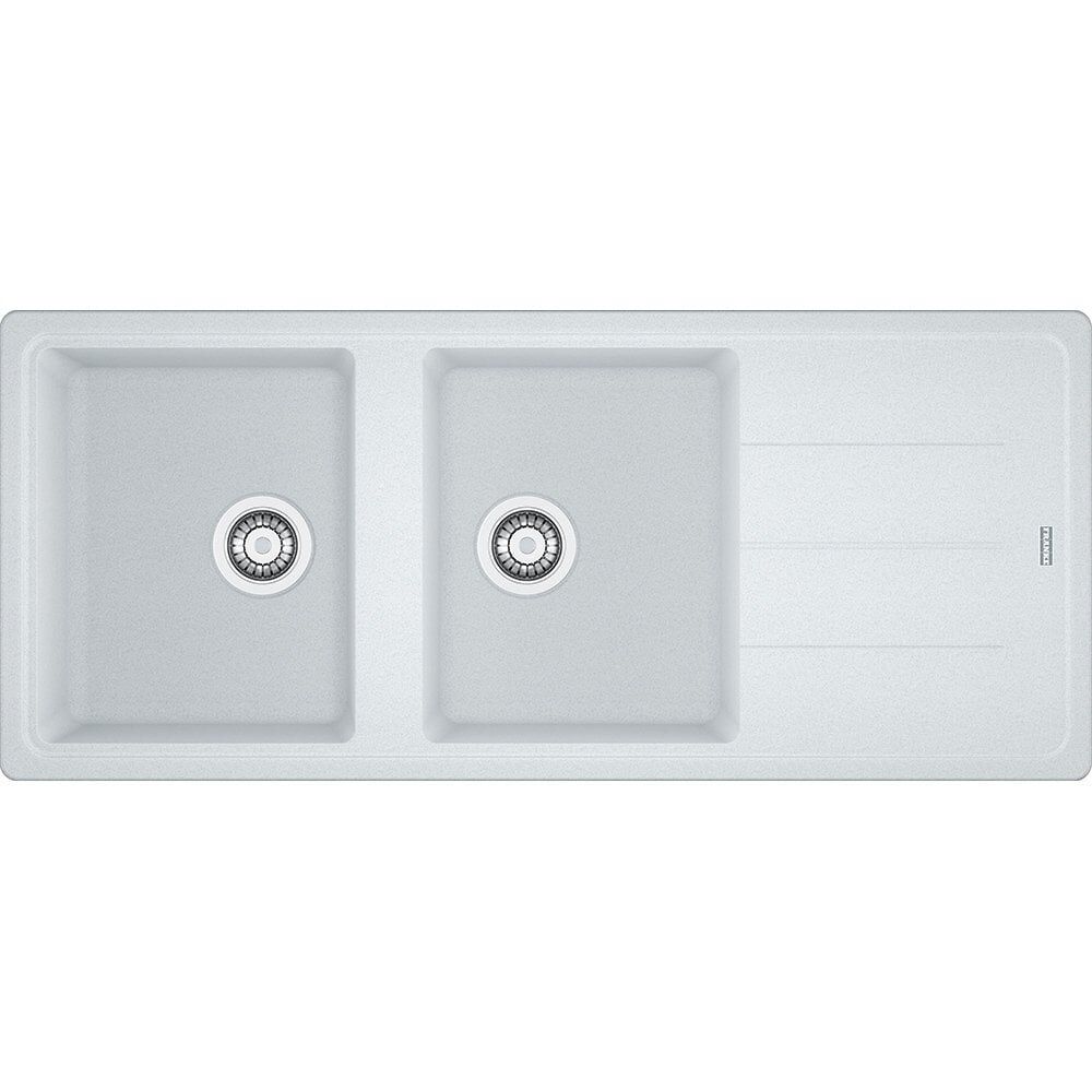 FRANKE BASİS BFG 621 2 GÖZLÜ GRANİT BİANCO EVYE