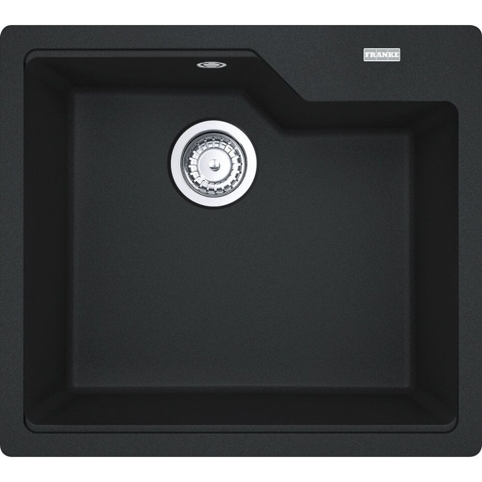 FRANKE URBAN UBG 610-56 GRANİT NERO TEZGAH ÜSTÜ EVYE