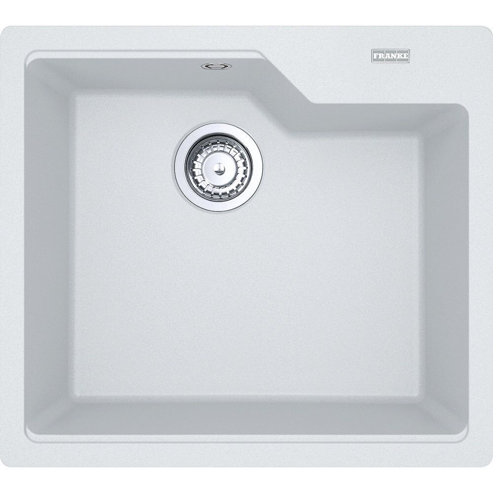 FRANKE URBAN UBG 610-56 GRANİT BİANCO TEZGAH ÜSTÜ EVYE