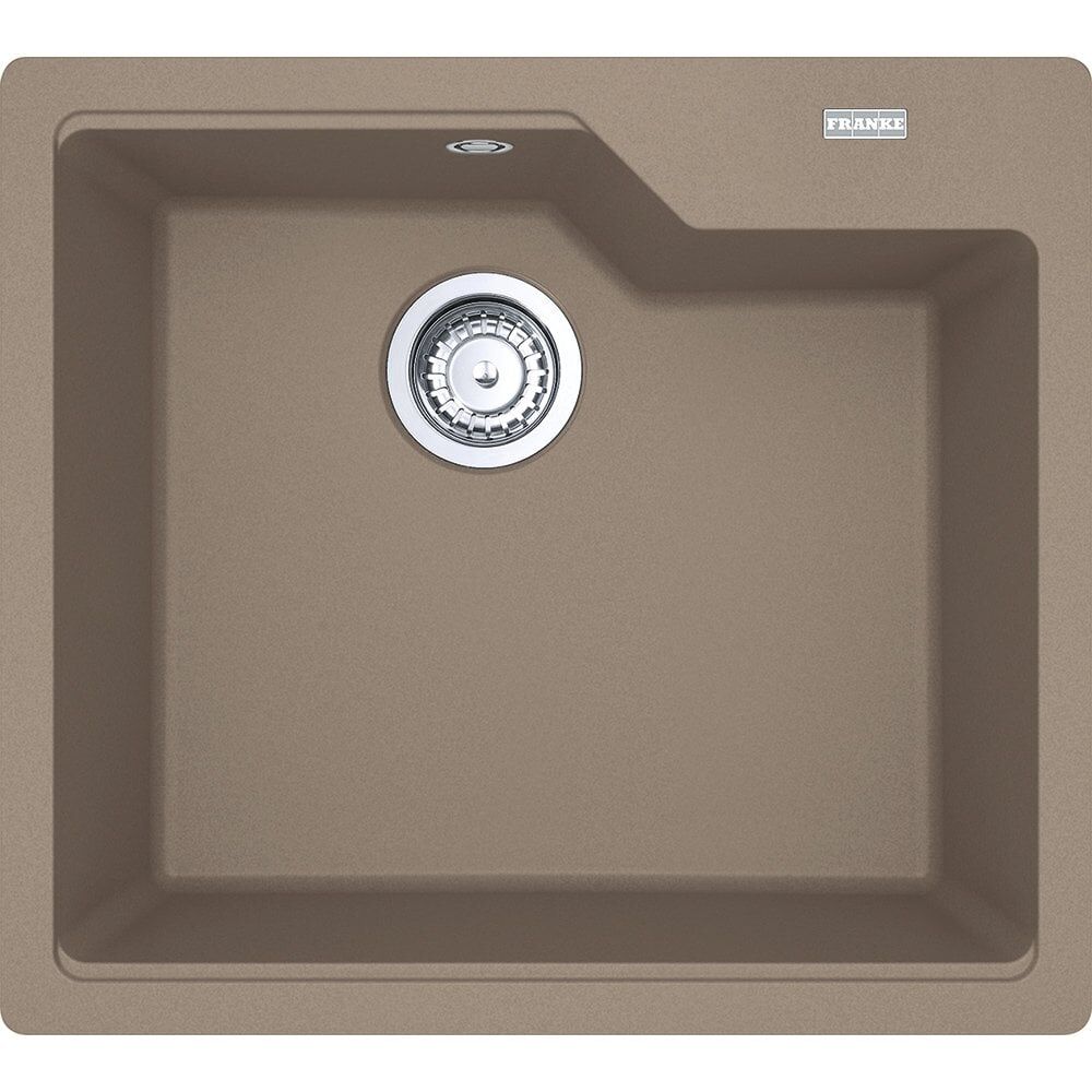 FRANKE URBAN UBG 610-56 FRAGRANİTE OYSTER TEZGAH ÜSTÜ EVYE