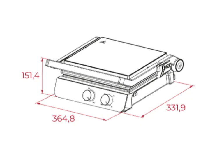 TEKA T-GRILL SS TOST MAKİNASI