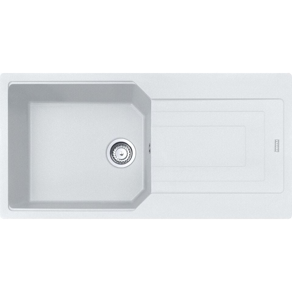 FRANKE URBAN UBG 611-100 GRANİT BİANCO TEZGAH ÜSTÜ EVYE