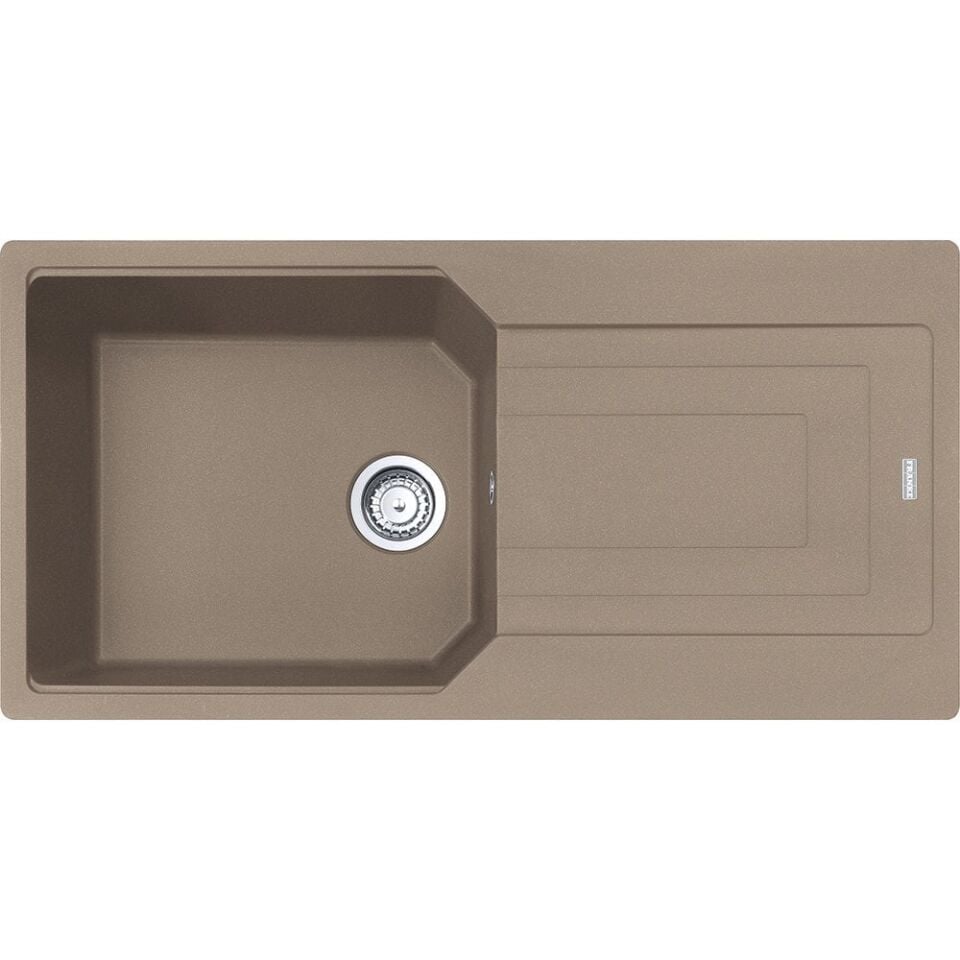 FRANKE URBAN UBG 611-100 FRAGRANİTE OYSTER TEZGAH ÜSTÜ EVYE