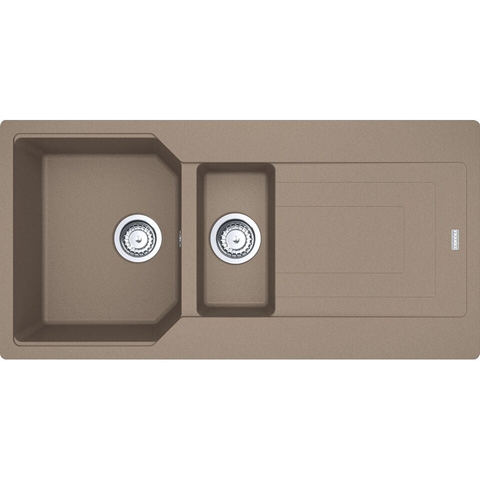 FRANKE URBAN UBG 651-100 FRAGRANİTE OYSTER  TEZGAH ÜSTÜ EVYE