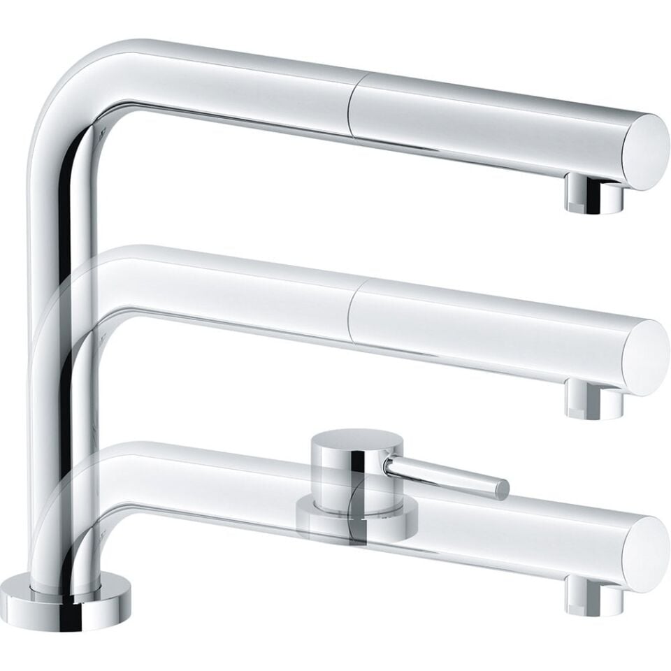 FRANKE NEPTUNE STYLE WİNDOW SPİRALSİZ KROM PENCERE ÖNÜ ARMATÜR