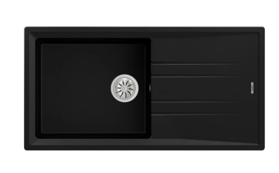 TEKA STONE 60 L-TG METALLİC BALCK GRANİT EVİYE