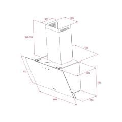 TEKA DVN 94030 TTC DUVAR TİPİ DAVLUMBAZ
