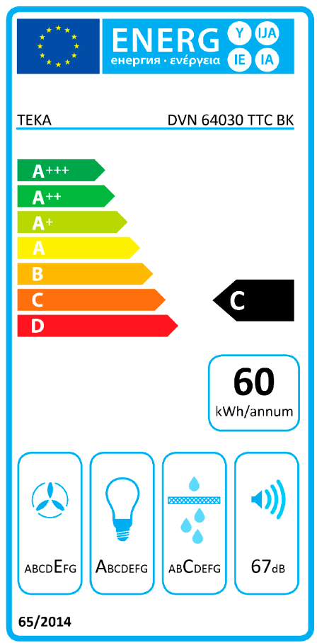 TEKA DVN 64030 TTC DUVAR TİPİ DAVLUMBAZ