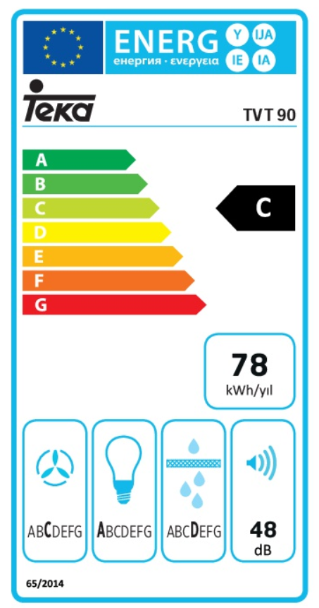 TEKA TVT 90 DUVAR TİPİ DAVLUMBAZ