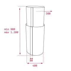 TEKA CC 485 DEKORATİF ADA TİPİ DAVLUMBAZ CC 485