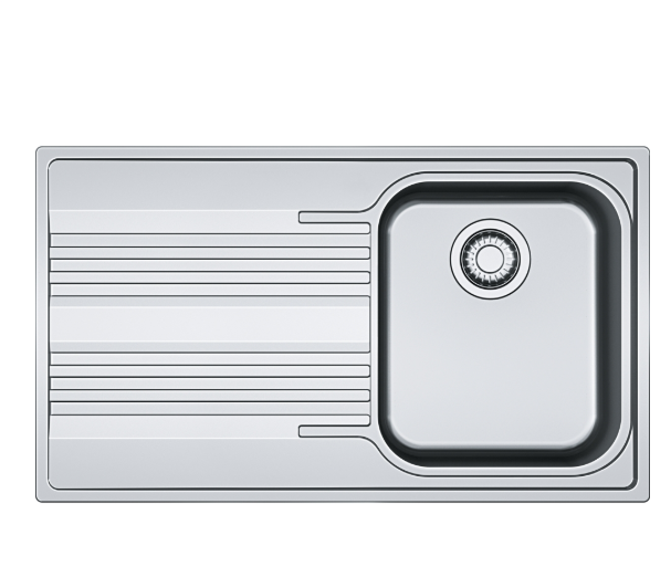 FRANKE SRX 611-86 SOL DAMLALIKLI ÇELİK EVİYE
