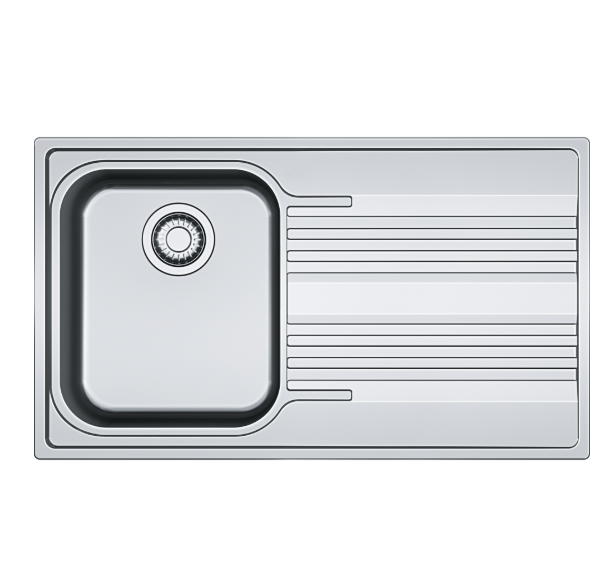 FRANKE  SRX 611-86 SAĞ DAMLALIKLI ÇELİK EVİYE