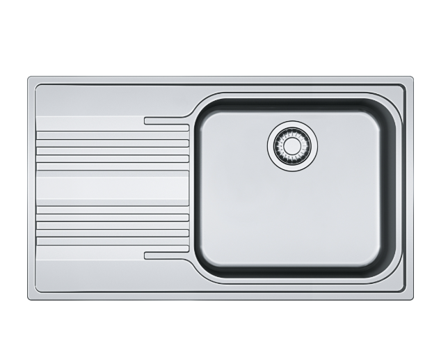 FRANKE SRX 611-86 LB SOL  DAMLALIKLI ÇELİK EVİYE