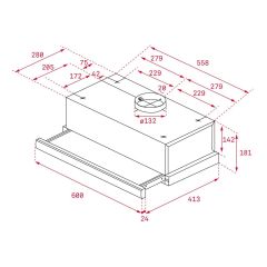 TEKA TL 6310 SÜRGÜLÜ ASPİRATÖR TL 6310
