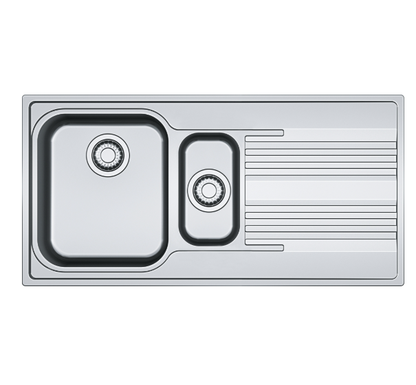 FRANKE SRX 651 SAĞ DAMLALIKLI ÇELİK EVİYE