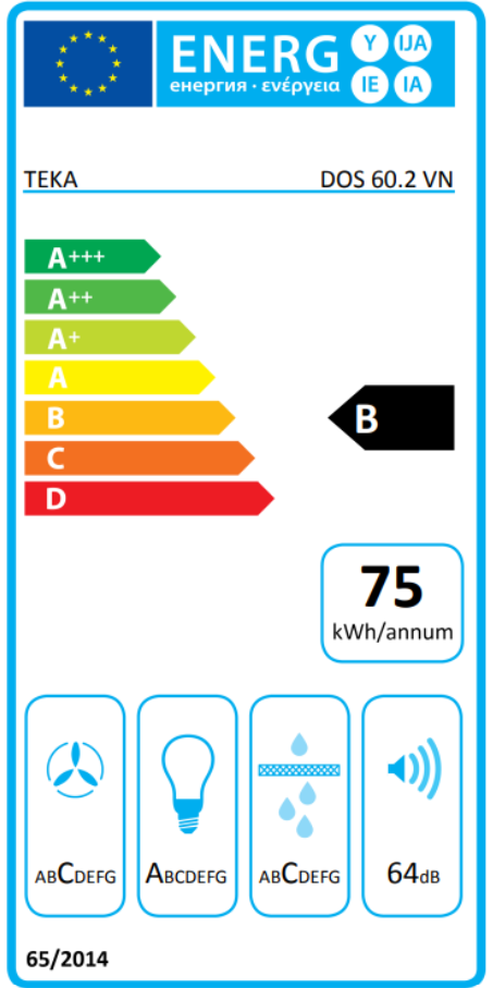 TEKA DOS 60.2 VN DUVAR TİPİ DAVLUMBAZ