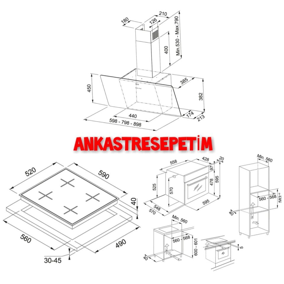 FRANKE FHNS 604 4G WH C OCAK FSL 86 H WH SMART LİNEAR FIRIN FPJ 615 V WH A GLASS VERTİCAL DAVLUMBAZ ANKASTRE SET